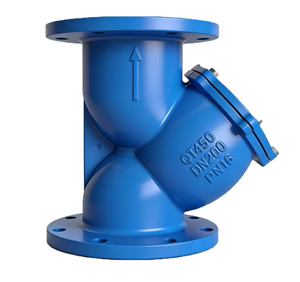 Válvula de retención de disco oscilante de latón con extremo de brida ANSI150lbs de hierro dúctil para agua potable, con disco de goma - Product Image 4