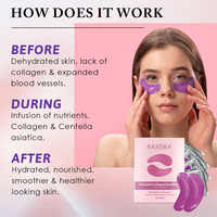 Oem/Odm Huidverzorging Oogmasker Anti-Rimpel Hydrogel Private Label Crystal Collageen Bulk Eye Pads Gel Patch