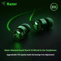 Razer Hammerhead V3 Evrensel Kablolu Kulaklıklar Switch Oyun Çoklu Platform 3.5mm ve USB Tip C Kulaklık PC, Mac, Mobil, Xbox için