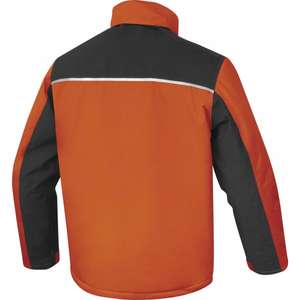 DELTA PLUS - ARENOGPT Parka mecánica de poliéster elástico naranja-gris-CHAQUETAS DE TRABAJO impermeables y transpirables - Product Image 2