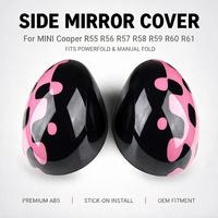Coques de rétroviseurs Carwoman Vivid pour MINI Cooper R55 R56 R57 R58 R59 R60 R61 2007-2016 ABS, pliage électrique et manuel, vente en gros