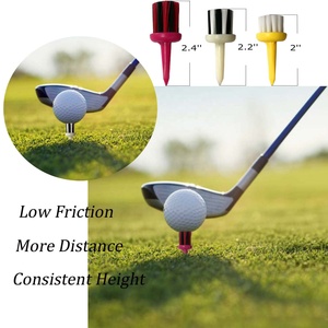 Bán Buôn Biểu Tượng Tùy Chỉnh Nhựa Golf Tee Bàn Chải Không Thể Phá Vỡ Bàn Chải Nhựa 3 Màu Sắc Kích Thước Điều Khiển Đào Tạo Không Thể Phá Vỡ Tee - Product Image 2