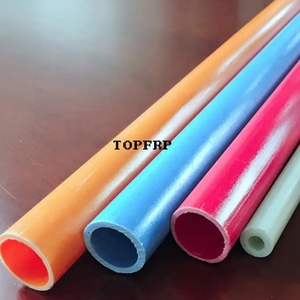 ท่อไฟเบอร์กลาส GRP FRP น้ำหนักเบา สำหรับด้ามจับเครื่องมือ - Product Image 1