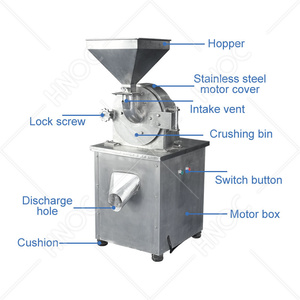 HNOC Broyeur <span class=keywords><strong>de</strong></span> graines <span class=keywords><strong>de</strong></span> <span class=keywords><strong>caroube</strong></span> à petites épices pour le processus alimentaire - Product Image 2