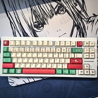 Keyboard nirkabel untuk Laptop ponsel kantor RGB lampu latar Keyboard Game Bluetooth harga grosir pabrik