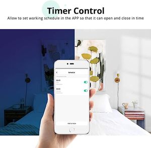 Tuya Wifi ZigBee vấn đề nhà thông minh tự động cơ giới con lăn bóng râm pin lithium Con lăn rèm động cơ - Product Image 5