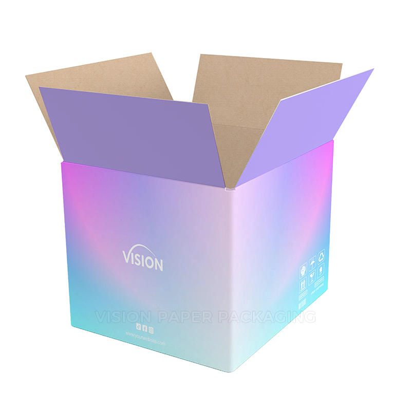 Custom Printed Shipping Carton Boxes Free Logo Design Wholesale Corrugated Packaging