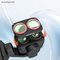 Filtres d'objectif Sunnylife réglables CPL ND/PL 1/4 BLACK MIST, accessoires MCUV pour Osmo Pocket 4P