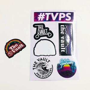 Hoja de Pegatinas de Vinilo Personalizadas, Impermeables, con Diseño de Dibujos Animados, Corte de Contorno, Fácil de Despegar, con Logotipo Personalizado - Product Image 6