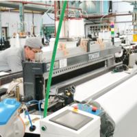 TONGDA TDA-910 Máquina de Tejer Jacquard Electrónica de Alta Velocidad y Bajo Costo con Motor Avanzado de 1000 RPM, Telar de Chorro de Aire