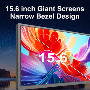 2025 xu hướng sản phẩm Máy tính xách tay màn hình Extender 15.6 inch máy tính PC màn hình với Màn hình kép 1080P IPS <span class=keywords><strong>LCD</strong></span> xách tay màn hình - Product Image 2