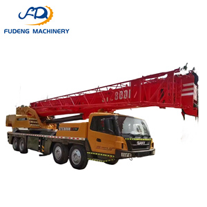 Gru Sany Usata da 80 Tonnellate STC800S in Pronta Consegna dalla Cina, Buona Qualità e Prezzo Basso, Gru su Camion Usata Originale in Vendita - Product Image 1