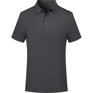 เสื้อโปโลสีดำ ผ้าฝ้าย แขนสั้น ใส่ได้ทุกวัน ชุดยูนิฟอร์มสำหรับโปรโมชั่น - Product Image 3