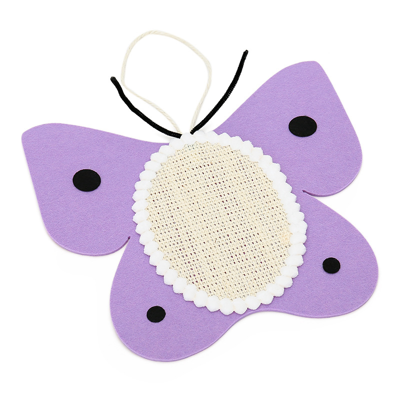 Felt Butterfly (Purple S)