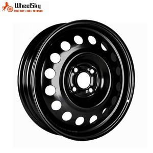 WheelskyOEM 624402 Cerchio in Acciaio 16 Pollici 16x4.0 Nero con Rivestimento E-coating, PCD 4x108, per Veicoli Passeggeri Citroen C4 / <span class=keywords><strong>DS3</strong></span> - Product Image 3