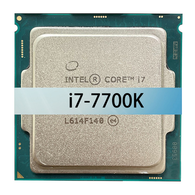 For Intel Core I7 7700K LGA 1151 4.2GHz Quad-Core Eight-Thread 8M 91W Processor New for Desktop Gaming Computer