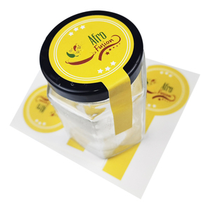 Étiquettes personnalisées imperméables adhésives pour miel, confiture, jus, bouteilles alimentaires, emballages alimentaires, pots, étiquettes en papier kraft - Product Image 1