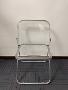 Пластиковые садовые стулья с высокой спинкой, прочные складные штабелируемые водонепроницаемые функции для наружных мероприятий, парков, кухни, использования виллы - Product Image 5