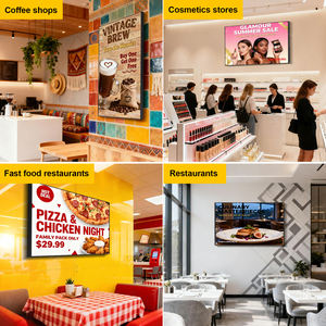 32 inch LCD reclamemachine, digitale signage en display, commerciële wandgemonteerde Android-monitor, menu board speler - Product Image 2