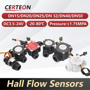 <span class=keywords><strong>YF</strong></span>‑S201 インラインプラスチックタービン <span class=keywords><strong>G1</strong></span>/2 G3/4 <span class=keywords><strong>G1</strong></span> G2 ホール効果 5‑24V DC 散水用 水流センサー - Product Image 3