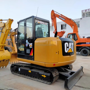 Mini-pelle Caterpillar 305.5E2 d'occasion Pelleteuse compacte de 5.5 tonnes pour petits jardins Original du Japon Expédition mondiale - Product Image 2