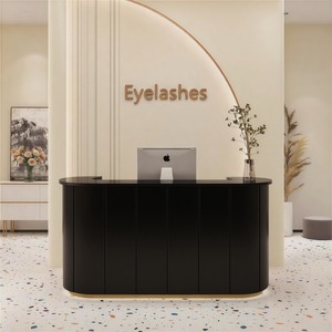 Mới Tốt Nhất Bán Tùy Chỉnh Bàn Tiếp Tân Beauty Salon Truy Cập Nhỏ Bàn Tiếp Tân Nail Salon Thông Tư Bàn Tiếp Tân - Product Image 6