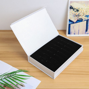 Tùy chỉnh in các tông cứng hộp nam châm hộp bao bì sang trọng gấp Hộp quà tặng với nắp từ đồ trang sức quà tặng có thể tái chế - Product Image 3