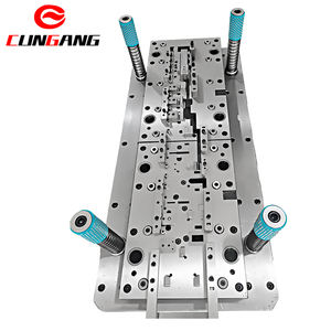 Molde de estampado continuo de acero profesional personalizado, troquel de punzonado, molde de estampado progresivo de acero personalizado - Product Image 6