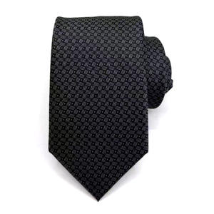 Cravate en jacquard de polyester de qualité supérieure fabriquée en Chine pour les jeunes hommes - Product Image 3