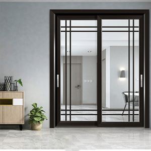 <span class=keywords><strong>Puerta</strong></span> <span class=keywords><strong>corredera</strong></span> moderna de aleación de aluminio, Partición de vidrio insonorizada para Hotel, sala de estar, sistema de personalización de ventana de piso <span class=keywords><strong>a</strong></span> <span class=keywords><strong>techo</strong></span> - Product Image 1
