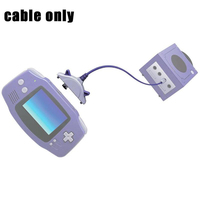 Cordon de câble de liaison de convertisseur de 1.8m compatible avec Nintendo Gameboy Advance Gamecube Wii pour GBA SP