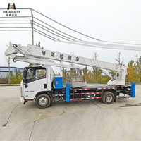 Camion d'inspection de ponts diesel HEAVSTY neuf, empattement 3815 mm, plateforme télescopique de maintenance de ponts de 16 m, véhicule CLD5080JQJ6QL