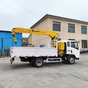 Grue de camion Baowo 6,3 tonnes hydraulique avec rotation à 360 degrés pour levage et transport - Product Image 2