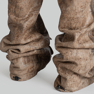 Streetlux กางเกงยีนส์ขาตรงมีกระเป๋าสำหรับผู้ชาย, กางเกงยีนส์ขาตรงสไตล์เรโทรลำลองเทรนด์ใหม่สำหรับฤดูใบไม้ผลิ - Product Image 3