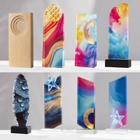 Trophée en Verre Cristal pour la Reconnaissance des Employés, la Rétirement, la Remise des Diplômes, les Concours, Décoration, Cadeau d'Affaires en Cristal Blanc, Meilleure Offre