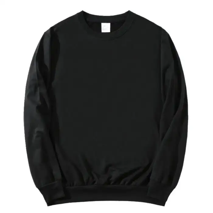 New design custom printing men women unisex oversized fleece hoodies black cotton crewneck pullover hoodie sweatshirts