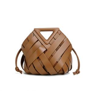 Nuevo Bolso de Mano Magnético con Cierre de Clip, Bolso de Mujer a la Moda, Bolso Tejido con Clip, Bolso Bandolera de Gran Capacidad para Damas - Product Image 3