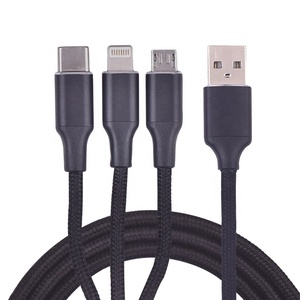 Boîtier <span class=keywords><strong>En</strong></span> Alliage D'aluminium De haute Qualité <span class=keywords><strong>Multi</strong></span> Téléphone Portable <span class=keywords><strong>USB</strong></span> Chargeur <span class=keywords><strong>Câble</strong></span> <span class=keywords><strong>3</strong></span> <span class=keywords><strong>en</strong></span> <span class=keywords><strong>1</strong></span> - Product Image 4