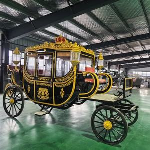 Calèche royale pour mariages et occasions spéciales – Calèche de cérémonie décorée par le fabricant - Product Image 5