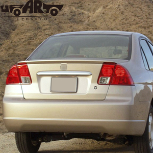 Haosheng Kit de carrosserie usine R & D produire ABS fibre de carbone Look aileron de lèvre de coffre arrière pour Honda <span class=keywords><strong>Civic</strong></span> ES 7 7e génération 2001 2002 2003 - Product Image 4