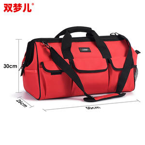 Shuangmeng'er <b>Tool</b> Duffle <b>Bag</b> 50x30x26cm Waterproof With Multiple Pockets For Installation Technicians - Product Image 1