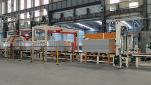 Sistemas <span class=keywords><strong>de</strong></span> embalaje totalmente automáticos para placas <span class=keywords><strong>de</strong></span> yeso y paneles <span class=keywords><strong>de</strong></span> pared con cortina <span class=keywords><strong>de</strong></span> película y máquinas <span class=keywords><strong>de</strong></span> embalaje <span class=keywords><strong>de</strong></span> película elástica - Product Image 5