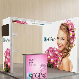 Stand Modular Personalizado de Tela 10x10 con Diseño Personalizado, Panel Trasero de Tela Tensada con Sublimación - Product Image 3