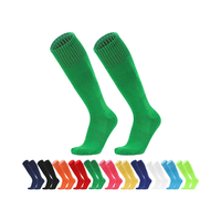 Chaussettes de football respirantes de haute qualité avec logo de manchette Chaussettes de sport d'hiver résistantes à l'usure