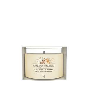YANKEE CANDLE - Candela Votiva in Vetro Ambra Lana - Product Image 1