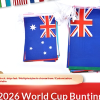 Drapeaux transfrontaliers personnalisés, drapeaux nationaux du sommet G20 pour décorations de bar, drapeaux en tissu polyester coloré à tenir à la main, grand drapeau
