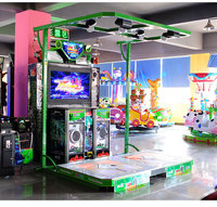 Machine de danse d'arcade à pièces Pump It up Music à vendre-Machine de musique dansante pour le divertissement