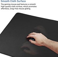 Tapis de souris en caoutchouc antidérapant et imperméable de grande taille, design ergonomique, épaisseur de 3 mm, personnalisable, stock de dessins animés