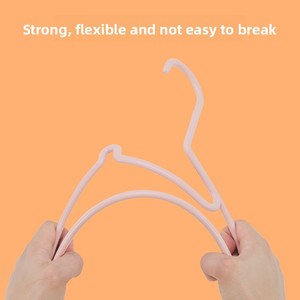 Shunyi Household Multi-Functional Drying Rack Simple No-Trace PP Plastic <strong>Hangers</strong> Adult Collar Protector Single for Home Bag - Product Image 4