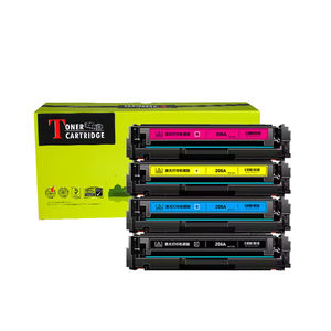 206A 207A W2210A W2110A cartucho de tóner para <span class=keywords><strong>HP</strong></span> Color Laserjet Pro M255dw <span class=keywords><strong>MFP</strong></span> M283fdw M283cdw <span class=keywords><strong>M282</strong></span> M283 cartucho de impresora - Product Image 1